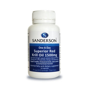 샌더슨 샌더슨 <b>슈페리얼 레드크릴 오일 1500mg</b> 60캡슐
