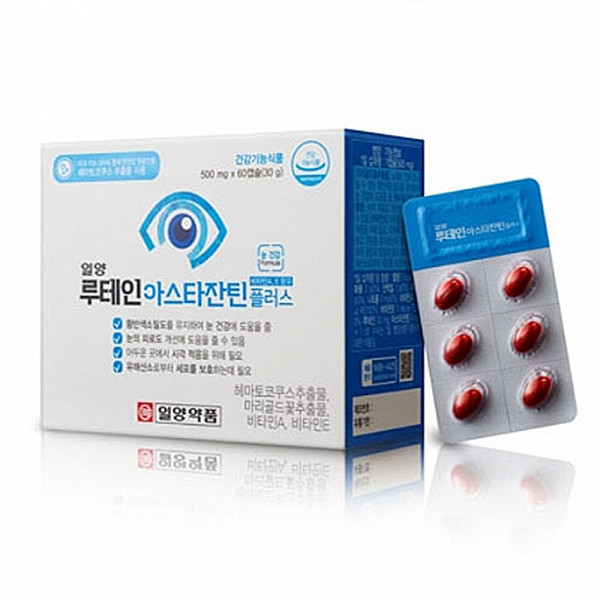 <b>일양약품</b> <b>일양약품</b> 루테인 <b>아스타잔틴</b> 플러스 60캡슐 눈건강