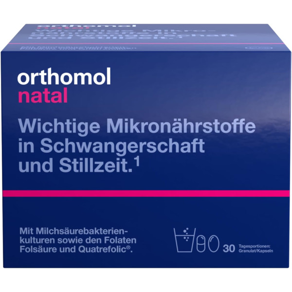 Orthomol Natal 오쏘몰 나탈 과립/캡슐 30개입