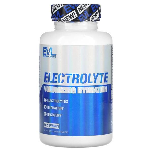 EVLution Nutrition 전해질 강화 하이드레이션 60정