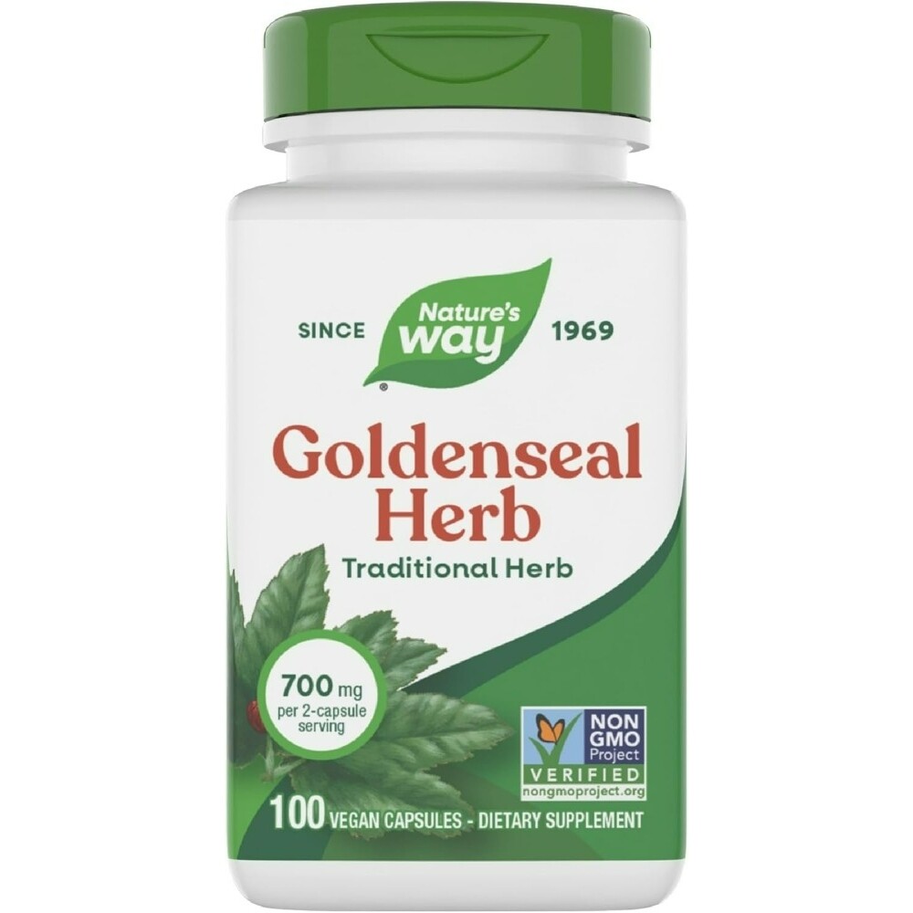 네이쳐스웨이 골든씰 허브 700mg(1회 제공량당) 비건캡슐 100개 글루텐프리