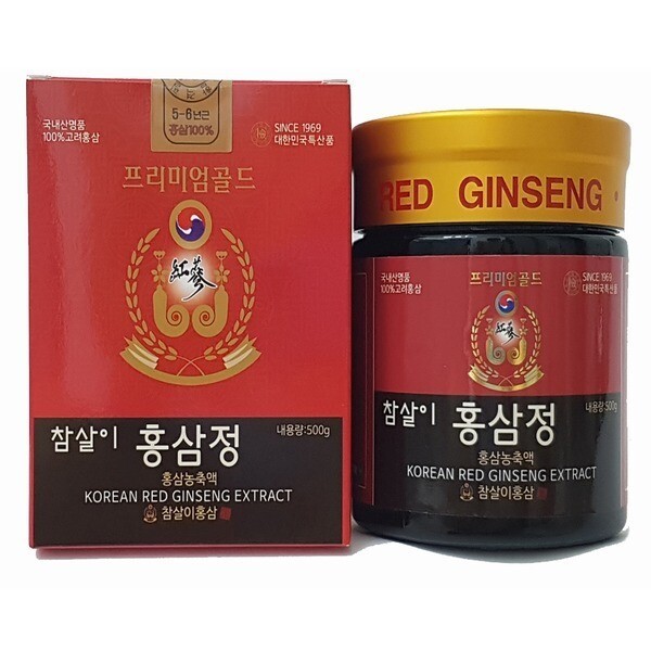참살이홍삼정500g (<b>진세노사이드</b><b>Rg1Rb1Rg3)</b>홍삼만사용