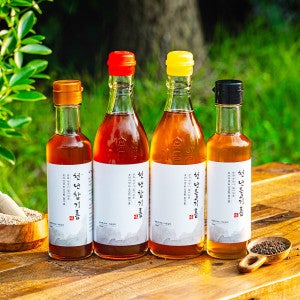 저온압착 통참깨100% 천년 들기름 350ml