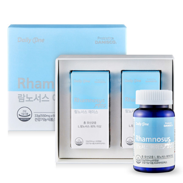데일리원 <b>람노서스 에이스</b> 1세트(4개월분) 아기 유산균 보장균 100억 CFU