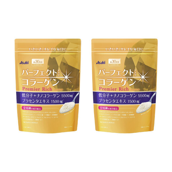 아사히 <b>퍼펙트 콜라겐 프리미엄 리치 228g</b> 2개