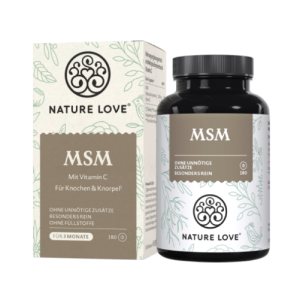 <b>네이처러브 MSM</b> 2000 비타민C 180정 / Nature Love