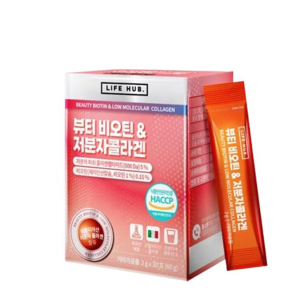 <b>라이프허브</b> <b>라이프허브 석류콜라겐</b> 유산균 2gx30포 유통기한2025-04-12일