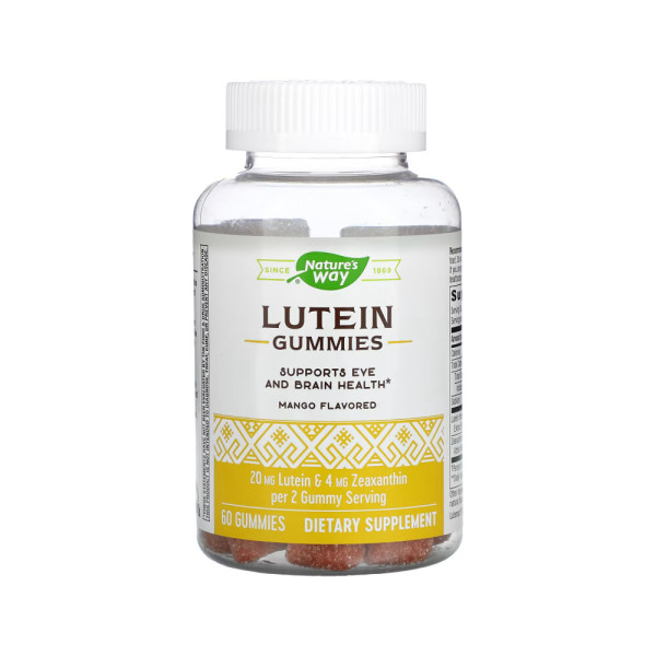 <b>네이처스웨이</b> 루테인 20mg <b>아스타잔틴</b> 망고맛 60구미