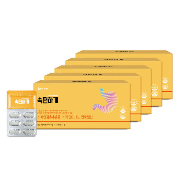 JW<b>중외제약</b> 중외 속편하게/위건강/헬리코박터균 증식 <b>억제</b> + 위 점막 보호를 한번에/유니바이오