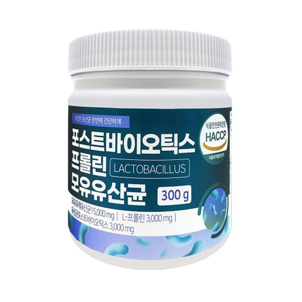 <b>바이탈팜</b> <b>바이탈팜</b> 포스트바이오틱스 프롤린 모유유산균 300g