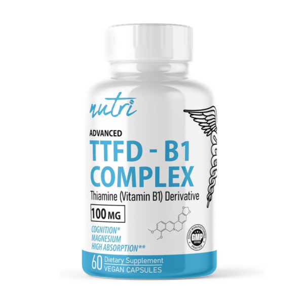 <b>푸르설티아민</b> TTFD 비타민 B1 복합체 100mg 60캡슐 2개월분