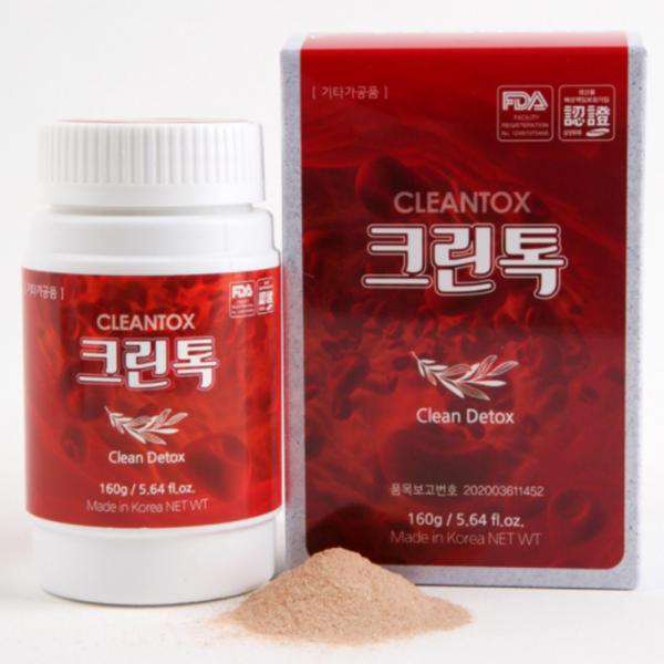 크린톡 효소 77가지 건강분말 식약처인증 160g <b>아셀월드</b> 크린톡