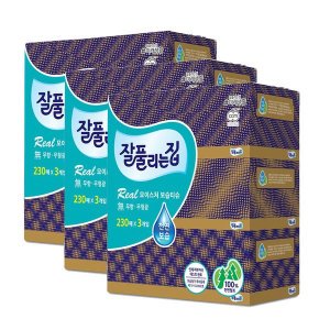 잘풀리는집 보습 각티슈 1BOX (230매 24개) 곽티슈 미용티슈 로션