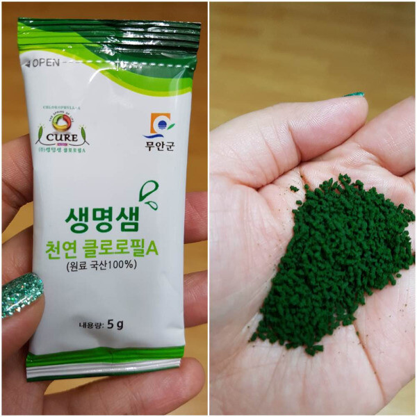 생명샘 국내산 천연 클로로필A <b>엽록소</b> 5g x 30포