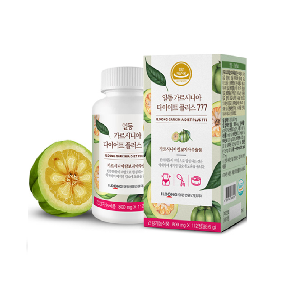 일동 가르시니아 다이어트 플러스 1통 8주분 <b>살 빼는</b> 약 내장지방 체지방 감소