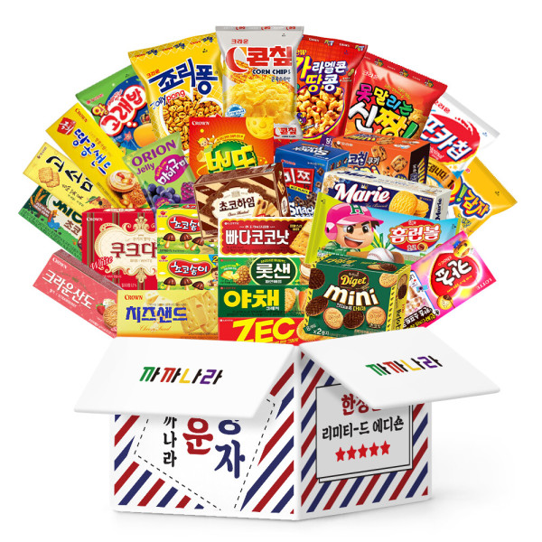 까까나라 럭키박스/베스트셀렉션 과자 선물세트