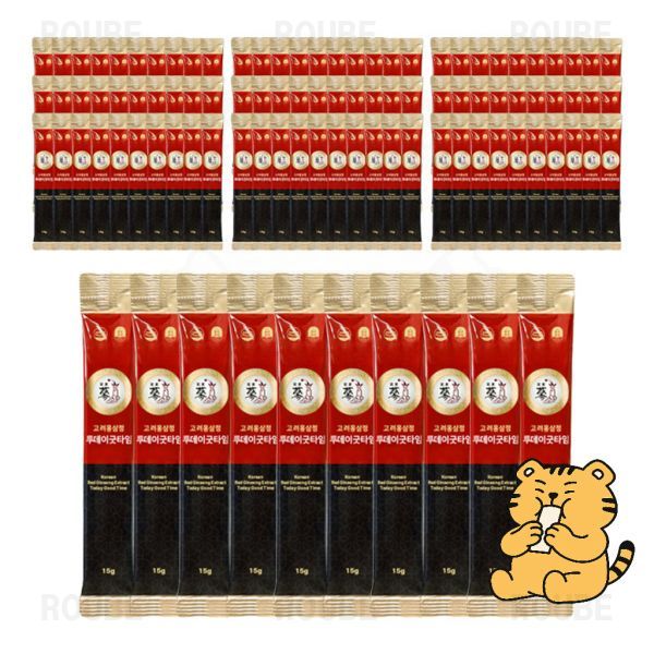 풍년보감 고려홍삼정 <b>투데이굿타임</b> 홍삼스틱 <b>15g</b> 100개