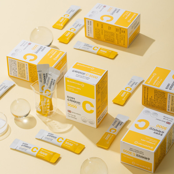 동성제약 동성제약 슈퍼 <b>비타민</b>C 3000 영국산 <b>비타민</b>C 3000mg 100포 100일분
