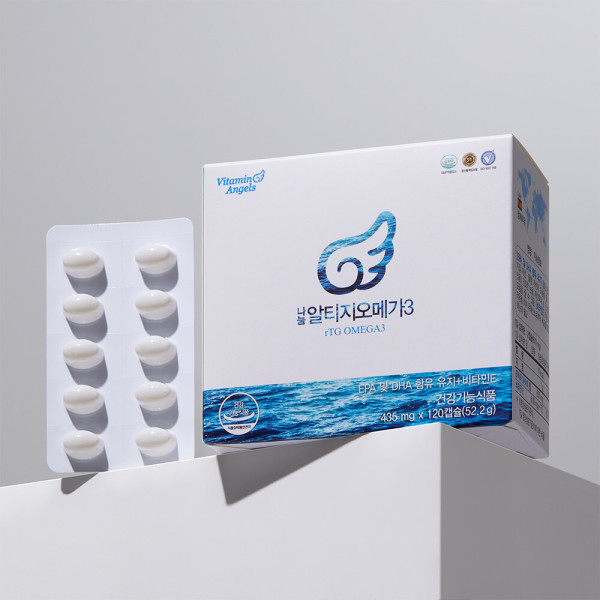<b>비타민엔젤스</b> <b>비타민엔젤스</b> rTG(알티지) <b>오메가3</b> (2개월분 120캡슐)
