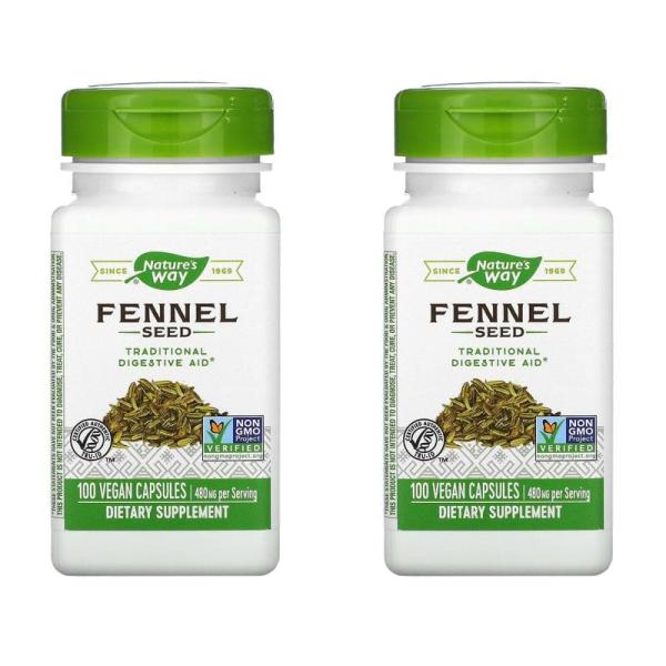네이쳐스웨이 Natures Way Fennel Seed 펜넬 씨 100정 x 2팩