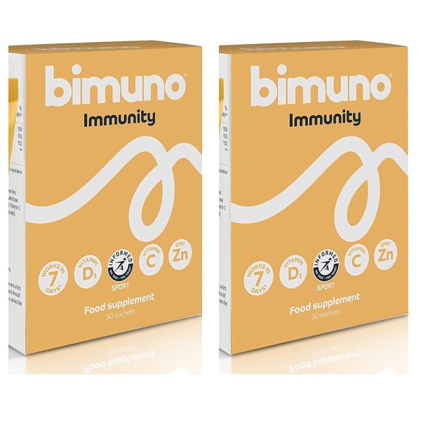 Bimuno <b>비뮤노</b> 이뮤니티 프리바이오틱스 유산균 30스틱 x 2개