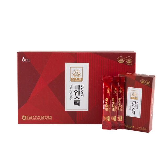 삼지원 <b>백제금산인삼농협</b> 홍삼 농축액 파워스틱 10ml x 30포