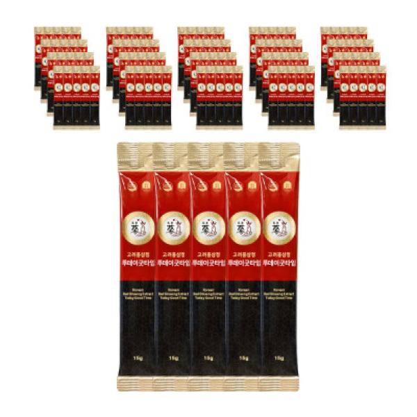 풍년보감 <b>투데이굿타임</b> 홍삼스틱 <b>15g</b> 100포/1500g