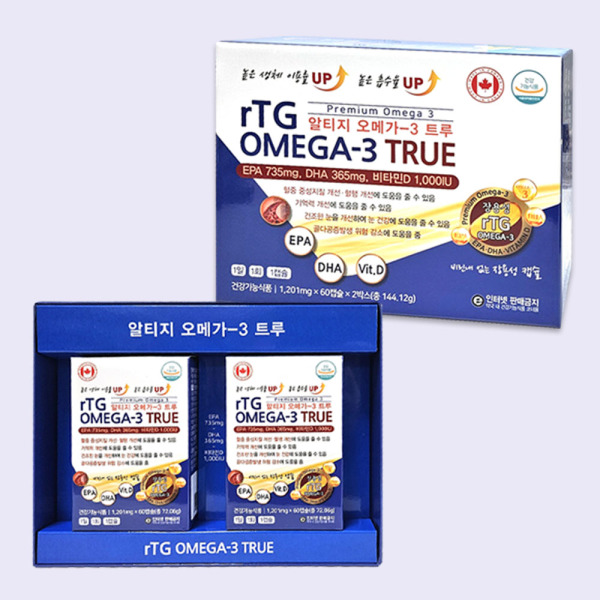 알티지 <b>오메가 3</b> <b>트루</b>-EPADHA 1100mg /4개월분