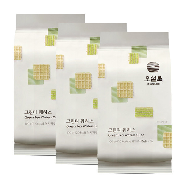 오설록 녹차 웨하스