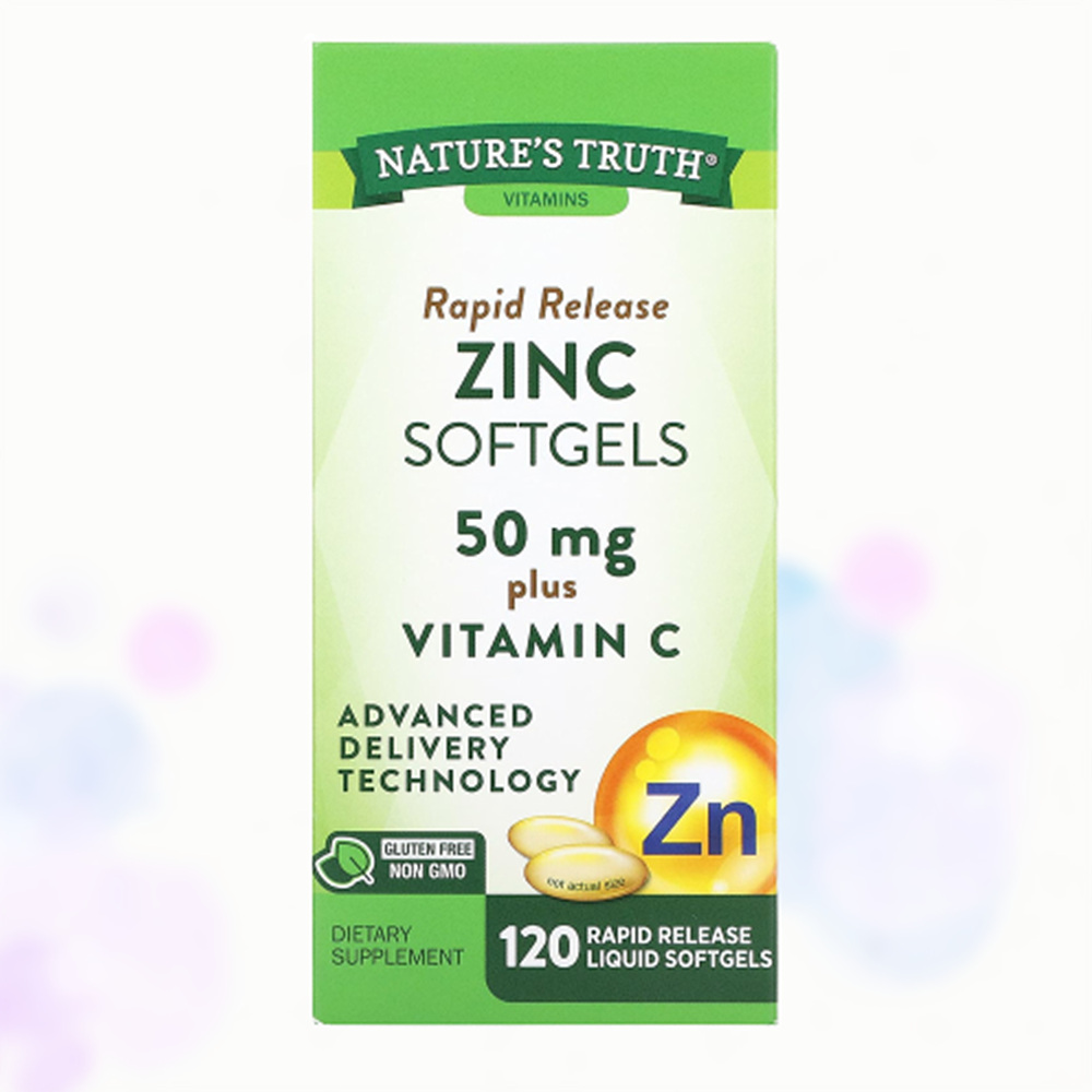 <b>네이처스트루</b> 아스코르브산 <b>비타민C</b> 90mg 아연 120캡슐