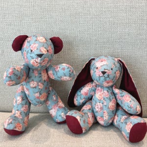 [임신출산] 베베두두 애착인형 곰/토끼인형 로잘린(M), bebedoudou (베베두두)