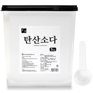 순담 순담 탄산소다 5kg 미국산 탄산나트륨 워싱소다 세탁보조제 세제 세정제