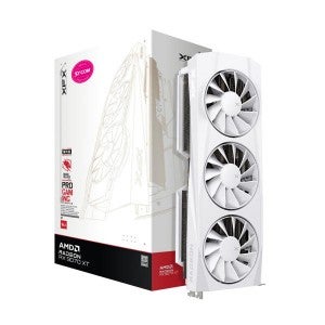 XFX 라데온 RX 9070 XT QUICKSILVER WHITE D6 16GB