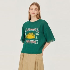 [롯데백화점] 베네통 야자수 소매 니트 BAKPB2531 LE1219295581