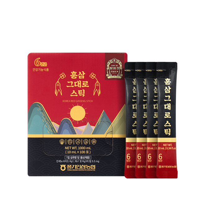 황풍정 홍삼 그대로 스틱 10ml x 100포, 1개