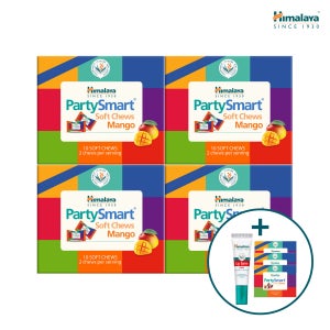 히말라야 [2개입 3박스+미니립밤 추가증정] 망고 파티스마트 10개입 4박스