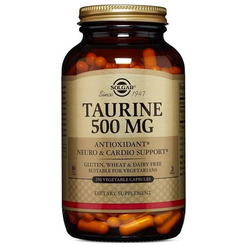 Solgar 타우린 500mg 캡슐 250정