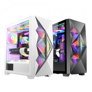 Antec DF800 FLUX MESH 강화유리 (화이트)