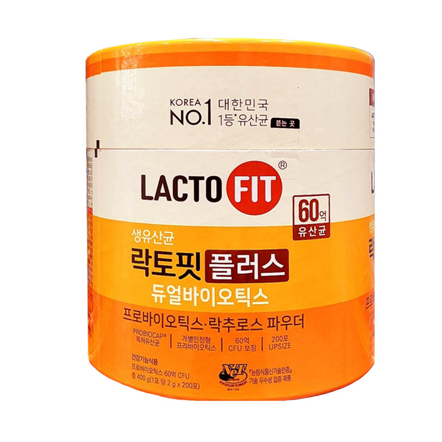 락토핏 플러스 듀얼바이오틱스 2g 200포 프로바이오틱스 <b>락추로스</b>파우더