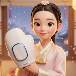 비브아 손모아 장갑 손 마사지기