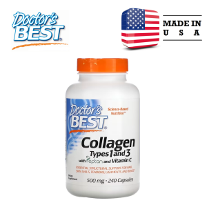 닥터스베스트 닥터스베스트 <b>콜라겐 1형</b> 및 <b>3형</b> 펩탄 및 비타민C 함유 <b>500mg</b> 240정