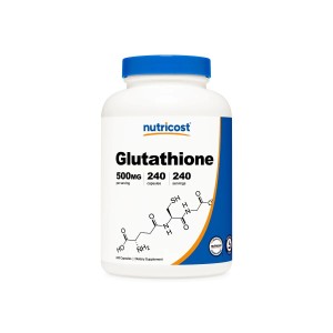 뉴트리코스트 Nutricost Glutathione 500mg 캡슐 240정