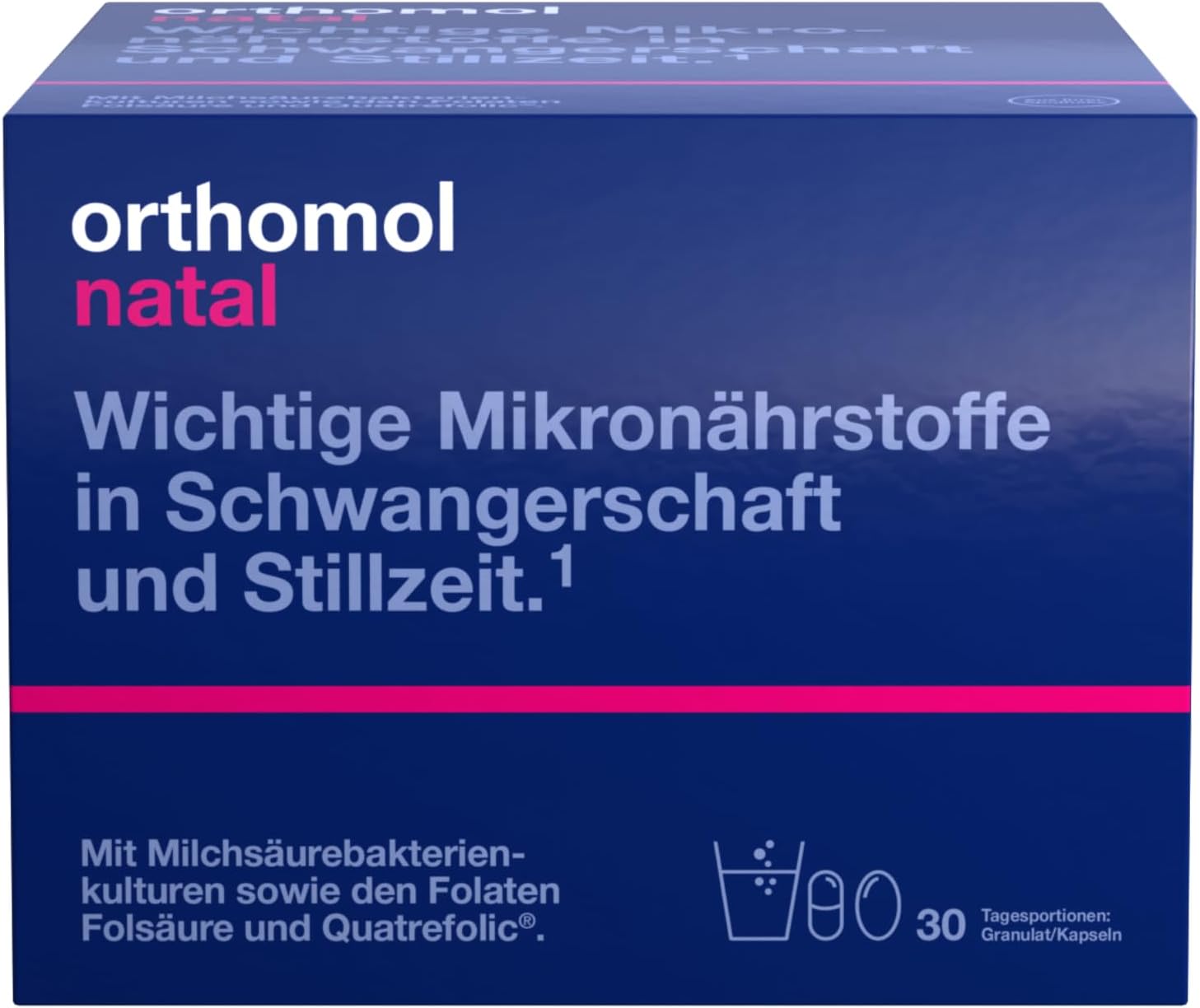 Orthomol Natal 오쏘몰 나탈 과립/캡슐 30개입