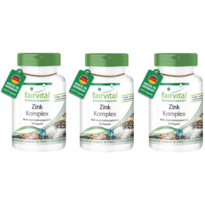 독일 <b>페어</b>바이탈 Fairvital <b>아연</b> 25mg 90정 3팩