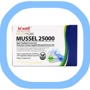 하이웰 Hi Well Premium Mussel 25000 하이웰 <b>프리미엄 머슬 25000</b> 100소프트젤
