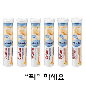 미볼리스 미볼리스 <b>칼슘</b> 발포비타민 6개 Mivolis Calcium brausetabletten
