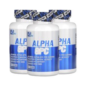 EVL AlphaGPC 알파지피씨 600mg 60캡슐 3개