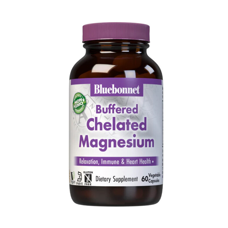 블루보넷 블루보넷 <b>버퍼드</b> 킬레이트 <b>마그네슘</b> 200mg (60캡슐)