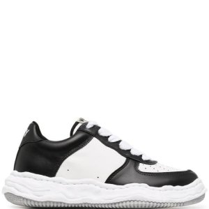 메종미하라야스히로 웨인 OG 솔 스니커즈 A706 BLKWHT A08FW706 BLKWHT