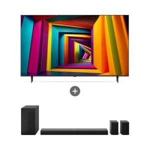 LG 울트라 HD TV (스탠드형)  + LG 사운드바 75UT9300BSAS70TR